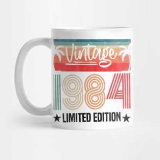 Vintage 1984 Limited Edition - 39th Birthday Vintage Design Mug